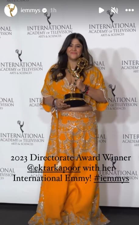 Emmy Awards 2023: Ekta Kapoor creates history, Veer Das gets award for Best Comedy, see list of winners
