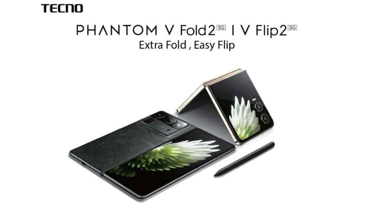 Tecno Phantom V Fold 2 and Phantom V Flip 2 Launched in India
