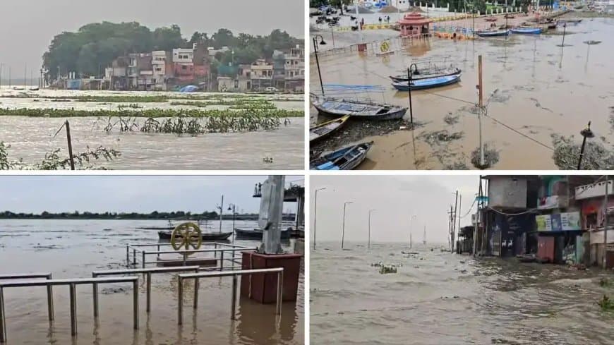 आफत की बारिश... बाढ़... मौत... पलायन.. जनजीवन हुआ अस्त-व्यस्त आफत की बारिश... बाढ़... मौत... पलायन.. जनजीवन हुआ अस्त-व्यस्त