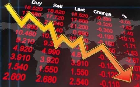 लाल निशान पर खुला बाजार... सेंसेक्स-निफ्टी में भी गिरावट