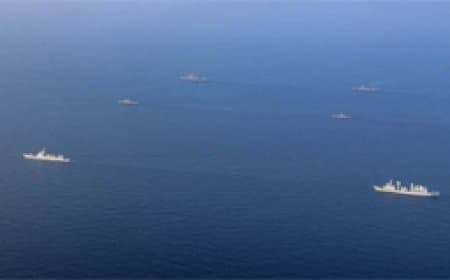 चीन ने बमवर्षक विमानों के साथ की गश्त