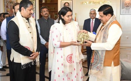 सीएम से मिलीं मंत्री... एमपी के खेल मॉडल को अपनाएगा बिहार