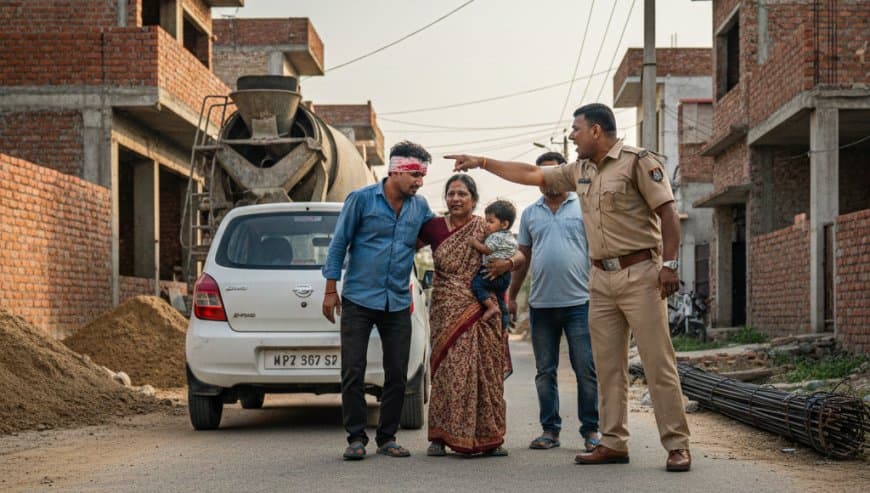 रीवा: कार निकालने के विवाद में बैंककर्मी दंपती पर जानलेवा हमला, विश्वविद्यालय में पदस्थ प्रधान आरक्षक पर गंभीर आरोप प्रतीकात्मक एआई इमैज