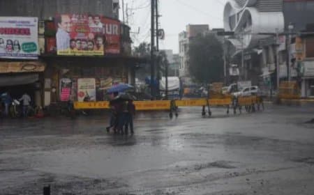 नौ राज्यों में अलर्ट... मध्यप्रदेश के रतलाम में बारिश...जयपुर में ओलावृष्टि
