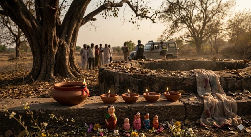 सागर: माँ ने 4 बेटियों को कुएं में फेंककर खुद लगाई फांसी, केसली के खमरिया गांव में सनसनी सागर: माँ ने 4 बेटियों को कुएं में फेंककर खुद लगाई फांसी, केसली के खमरिया गांव में सनसनी