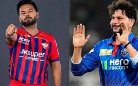 IPL ट्रेड: ऋषभ पंत की दिल्ली कैपिटल्स में वापसी, कुलदीप यादव अब LSG का हिस्सा IPL ट्रेड: ऋषभ पंत की दिल्ली कैपिटल्स में वापसी, कुलदीप यादव अब LSG का हिस्सा