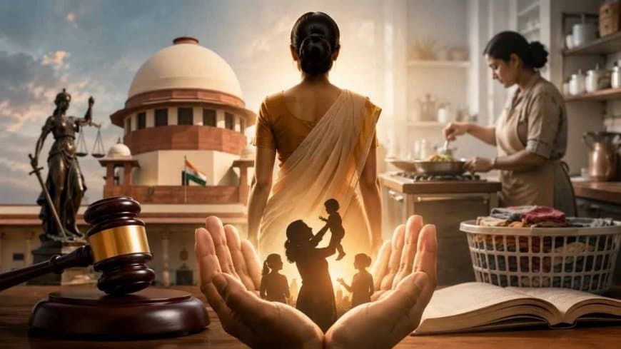 ऐतिहासिक: गृहिणी को मिला राष्ट्र निर्माता का दर्जा... अब घरेलू काम की कीमत 3.6 लाख रुपए सालाना तय ऐतिहासिक: गृहिणी को मिला राष्ट्र निर्माता का दर्जा... अब घरेलू काम की कीमत 3.6 लाख रुपए सालाना तय
