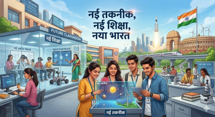 नई तकनीक, नई शिक्षा, नया भारत नई तकनीक, नई शिक्षा, नया भारत