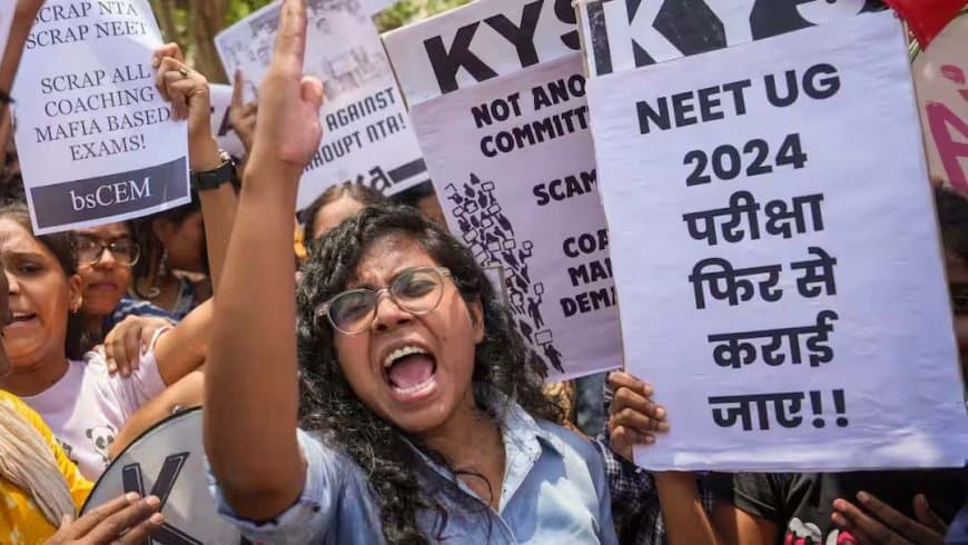 एनटीए ने फिर कराई किरकिरी... नीट की पुन: परीक्षा के लिए नागपुर के छात्र को मिला दुबई में सेंटर एनटीए ने फिर कराई किरकिरी... नीट की पुन: परीक्षा के लिए नागपुर के छात्र को मिला दुबई में सेंटर