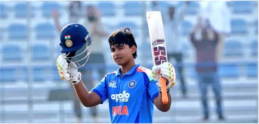 शाबाश! ट्राई सीरीज में सूर्यवंशी ने रच दिया इतिहास... दिखाया वैभव... 11 बॉल में लगा दिया अर्धशतक शाबाश! ट्राई सीरीज में सूर्यवंशी ने रच दिया इतिहास... दिखाया वैभव... 11 बॉल में लगा दिया अर्धशतक