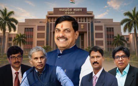 MP... सीएस की रेस कितने फेस MP... सीएस की रेस कितने फेस
