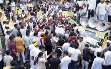 MP OBC Reservation Protest: विधानसभा घेराव, 27% आरक्षण और 13% होल्ड हटाने की उठी मांग MP OBC Reservation Protest: विधानसभा घेराव, 27% आरक्षण और 13% होल्ड हटाने की उठी मांग