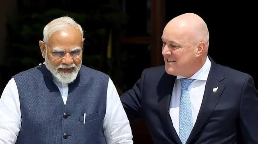 40 साल बाद भारत-न्यूजीलैंड के बीच ऐतिहासिक कूटनीतिक संवाद: PM मोदी के दौरे के मायने 40 साल बाद भारत-न्यूजीलैंड के बीच ऐतिहासिक कूटनीतिक संवाद: PM मोदी के दौरे के मायने