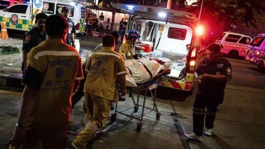 थाईलैंड: बैंकॉक के पब में लगी भीषण आग, 27 जिंदगी खाक...कई लोग गंभीर रूप से झुलसे थाईलैंड: बैंकॉक के पब में लगी भीषण आग, 27 जिंदगी खाक...कई लोग गंभीर रूप से झुलसे