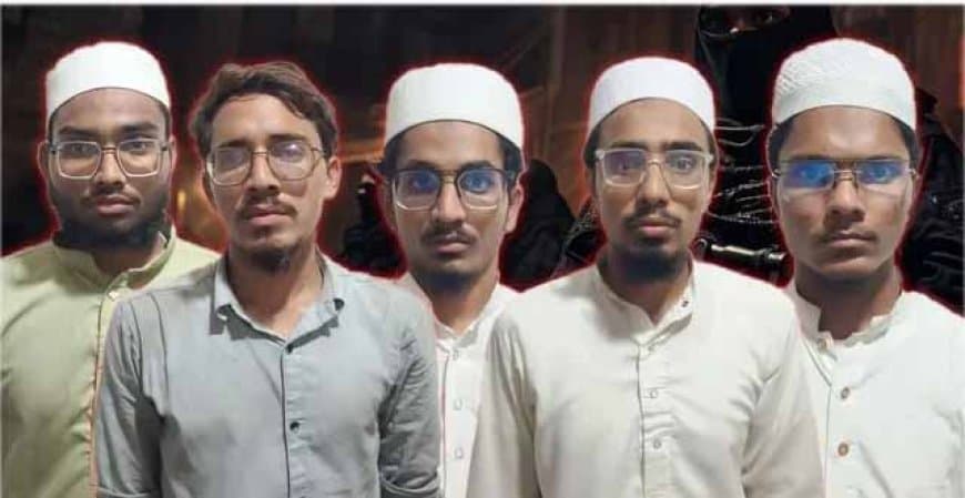 नापाक साजिश का भांडाफोड़... गुजरात एटीएस ने जैश-ए-मोहम्मद के पांच आतंकिवादियों को किया गिरफ्तार नापाक साजिश का भांडाफोड़... गुजरात एटीएस ने जैश-ए-मोहम्मद के पांच आतंकिवादियों को किया गिरफ्तार