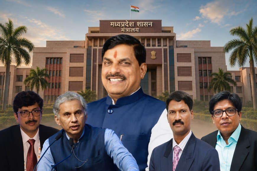 MP... सीएस की रेस कितने फेस MP... सीएस की रेस कितने फेस