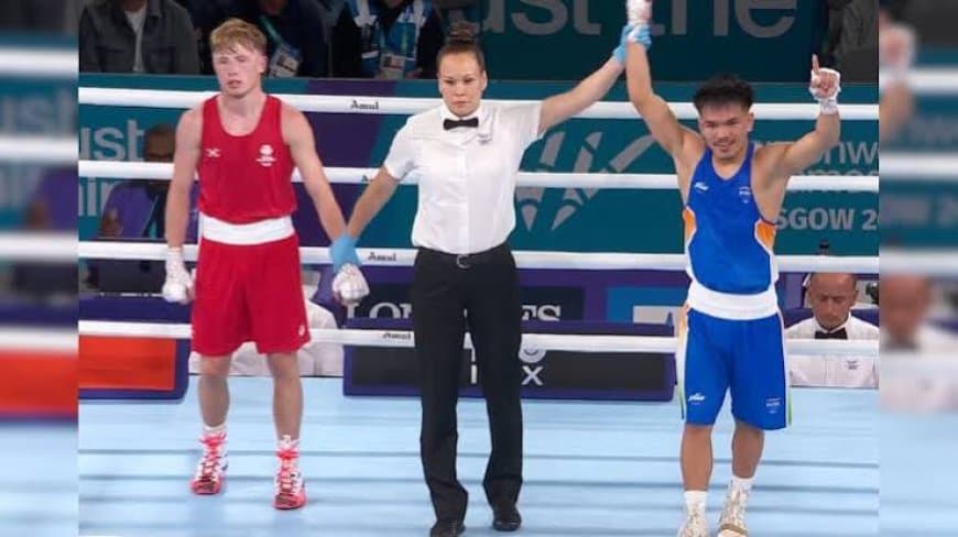 Commonwealth Games 2026: जदुमणि सिंह प्री-क्वार्टर फाइनल में, पाकिस्तान से होगी भिड़ंत Commonwealth Games 2026: जदुमणि सिंह प्री-क्वार्टर फाइनल में, पाकिस्तान से होगी भिड़ंत