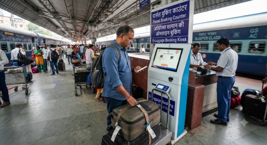 भारतीय रेलवे ने शुरू की अतिरिक्त सामान की ऑनलाइन बुकिंग, जानें पूरा प्रोसेस और नियम भारतीय रेलवे ने शुरू की अतिरिक्त सामान की ऑनलाइन बुकिंग, जानें पूरा प्रोसेस और नियम