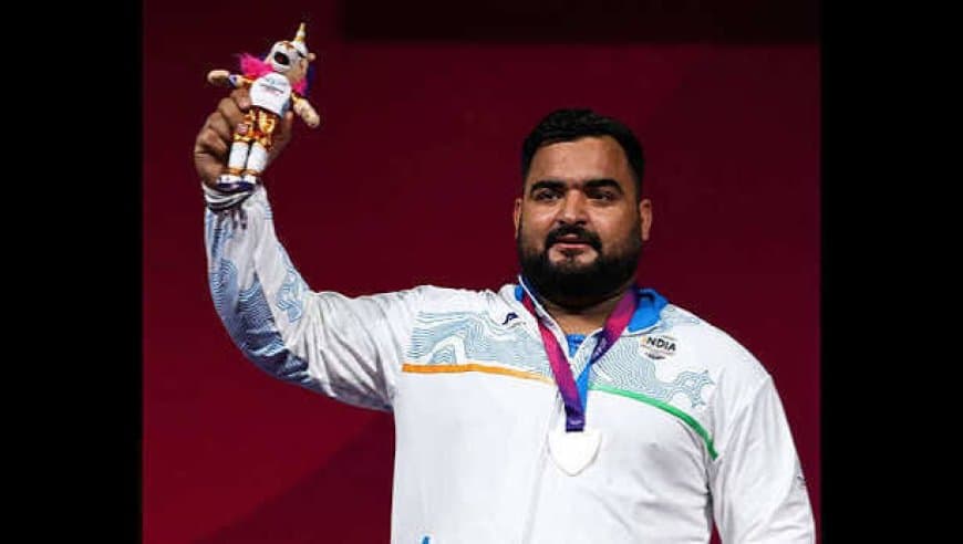 लवप्रीत सिंह ने कॉमनवेल्थ गेम्स 2026 में जीता सिल्वर मेडल, 1 किलो से चूके गोल्ड लवप्रीत सिंह ने कॉमनवेल्थ गेम्स 2026 में जीता सिल्वर मेडल, 1 किलो से चूके गोल्ड