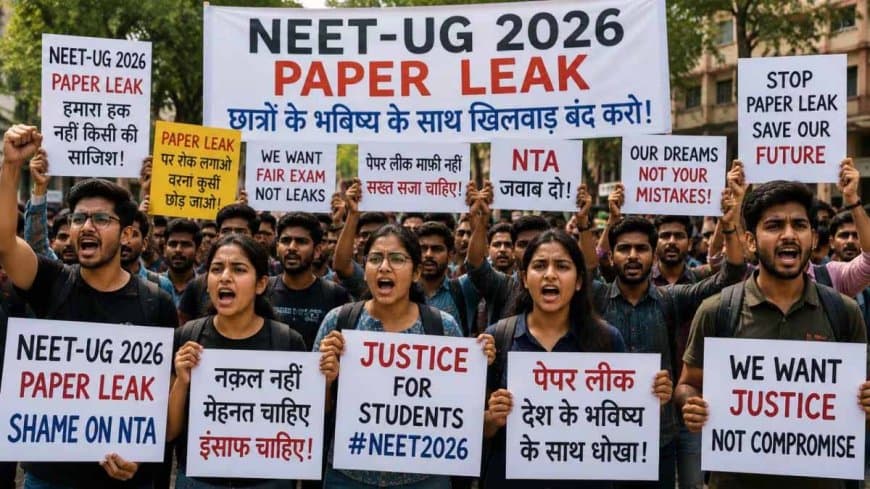 सीबीआई की चार्जशीट में खुलासा-प्रेस नहीं, एनटीए के विषय विशेषज्ञों ने लीक किया था पेपर...लाखों में सौदा सीबीआई की चार्जशीट में खुलासा-प्रेस नहीं, एनटीए के विषय विशेषज्ञों ने लीक किया था पेपर...लाखों में सौदा