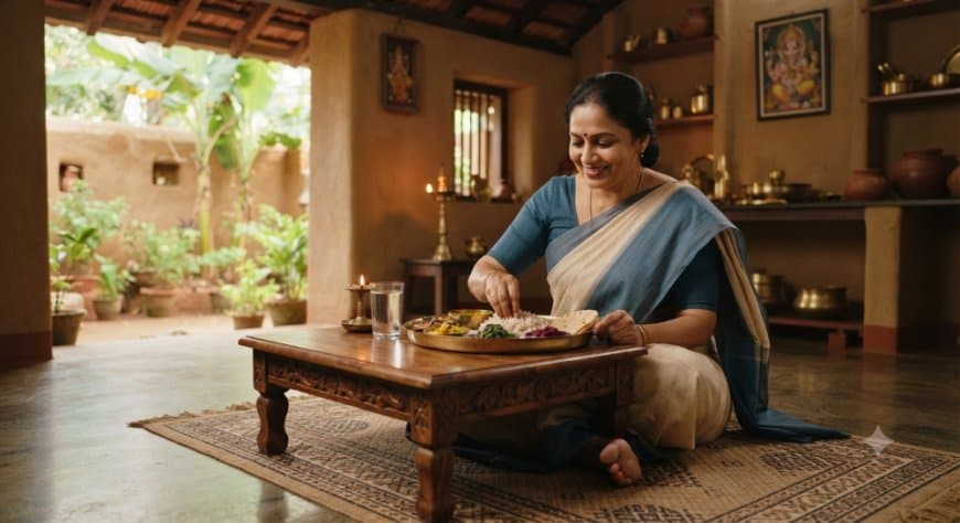 पलंग पर बैठकर खाना खाने की आदत सेहत और वास्तु के लिए क्यों है नुकसानदायक? पलंग पर बैठकर खाना खाने की आदत सेहत और वास्तु के लिए क्यों है नुकसानदायक?