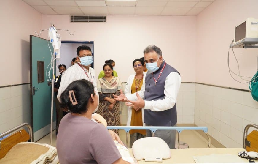 एम्स भोपाल की बड़ी उपलब्धि: 9 महीने के बच्चे का दोनों कानों में हुआ कॉक्लियर प्रत्यारोपण एम्स भोपाल की बड़ी उपलब्धि: 9 महीने के बच्चे का दोनों कानों में हुआ कॉक्लियर प्रत्यारोपण