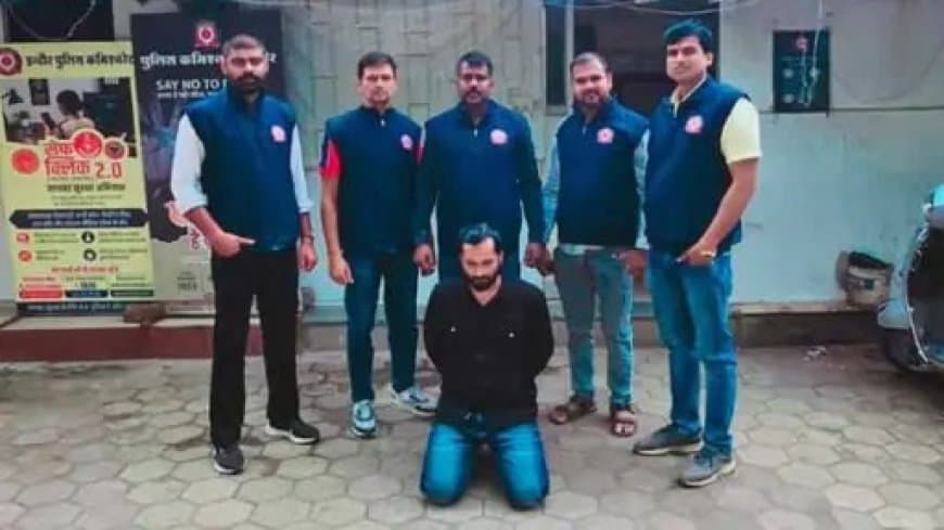 इंदौर: 2021 के 70 किलो एमडी ड्रग्स मामले में फरार आरोपी अकरम खान गिरफ्तार इंदौर: 2021 के 70 किलो एमडी ड्रग्स मामले में फरार आरोपी अकरम खान गिरफ्तार