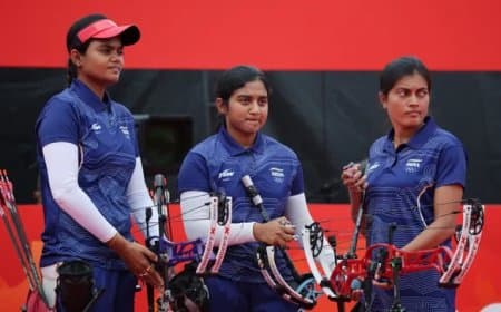 रचा इतिहास... बेटियों के बाद बेटों ने बढ़ाया देश का मान, भारत के खाते में आया 8वां गोल्ड...अब तक 53 पदक रचा इतिहास... बेटियों के बाद बेटों ने बढ़ाया देश का मान, भारत के खाते में आया 8वां गोल्ड...अब तक 53 पदक