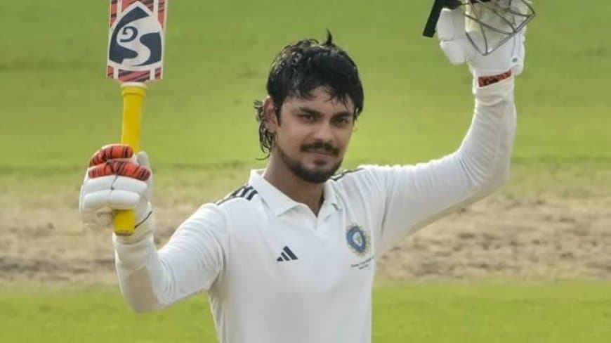 ईशान किशन ने दलीप ट्रॉफी 2026 में रचा इतिहास, जड़ा धमाकेदार दोहरा शतक, तोड़ा यशस्वी जायसवाल का रिकॉर्ड ईशान किशन ने दलीप ट्रॉफी 2026 में रचा इतिहास, जड़ा धमाकेदार दोहरा शतक, तोड़ा यशस्वी जायसवाल का रिकॉर्ड