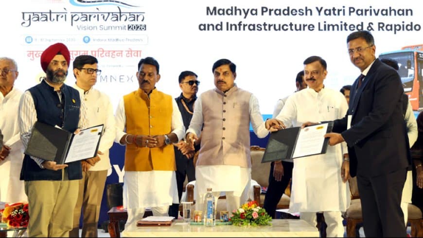 यात्री परिवहन विजन समिट-2026: मध्य प्रदेश में 15 हजार नई बसों और आधुनिक तकनीक से बदलेगा पब्लिक ट्रांसपोर्ट यात्री परिवहन विजन समिट-2026: मध्य प्रदेश में 15 हजार नई बसों और आधुनिक तकनीक से बदलेगा पब्लिक ट्रांसपोर्ट