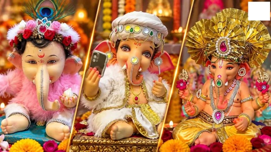 गणेशोत्सव: सुबह से गूंजे जयकारे... इंदौर में सात करोड़ के आभूषणों से सजे खजराना के भगवान श्रीगणेश गणेशोत्सव: सुबह से गूंजे जयकारे... इंदौर में सात करोड़ के आभूषणों से सजे खजराना के भगवान श्रीगणेश