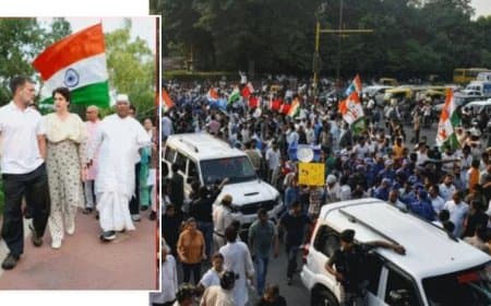 चुनाव आयोग पर विपक्ष का हल्लाबोल: मुख्य निर्वाचन आयुक्त के इस्तीफे की मांग को लेकर दिल्ली में मार्च और लाइव अपडेट्स चुनाव आयोग पर विपक्ष का हल्लाबोल: मुख्य निर्वाचन आयुक्त के इस्तीफे की मांग को लेकर दिल्ली में मार्च और लाइव अपडेट्स