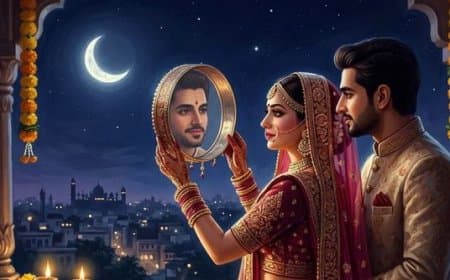Karva Chauth 2026: एमपी में चांद निकलने का समय, चक्रवात अर्नब का असर और सरगी की परंपरा Karva Chauth 2026: एमपी में चांद निकलने का समय, चक्रवात अर्नब का असर और सरगी की परंपरा