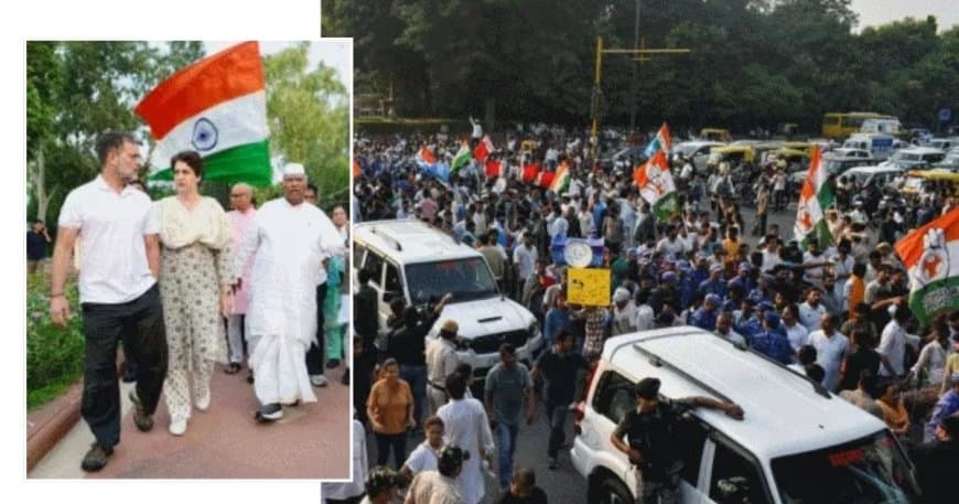 चुनाव आयोग पर विपक्ष का हल्लाबोल: मुख्य निर्वाचन आयुक्त के इस्तीफे की मांग को लेकर दिल्ली में मार्च और लाइव अपडेट्स चुनाव आयोग पर विपक्ष का हल्लाबोल: मुख्य निर्वाचन आयुक्त के इस्तीफे की मांग को लेकर दिल्ली में मार्च और लाइव अपडेट्स