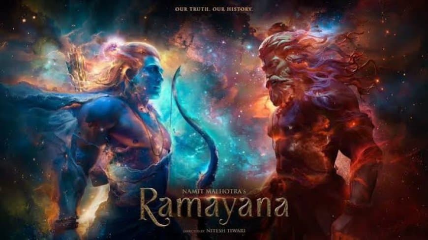 रणबीर कपूर की 'रामायण' का टाइम्स स्क्वायर पर धमाकेदार ट्रेलर लॉन्च, एडवांस बुकिंग में तोड़े रिकॉर्ड रणबीर कपूर की 'रामायण' का टाइम्स स्क्वायर पर धमाकेदार ट्रेलर लॉन्च, एडवांस बुकिंग में तोड़े रिकॉर्ड