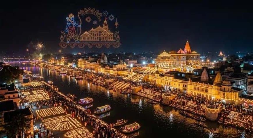 दीपोत्सव: सात नवंबर को राम की नगरी स्थापित करेगी नया कीर्तिमान, सरयू के 56 घाटों पर जलाएंगे 30 लाख दीप दीपोत्सव: सात नवंबर को राम की नगरी स्थापित करेगी नया कीर्तिमान, सरयू के 56 घाटों पर जलाएंगे 30 लाख दीप