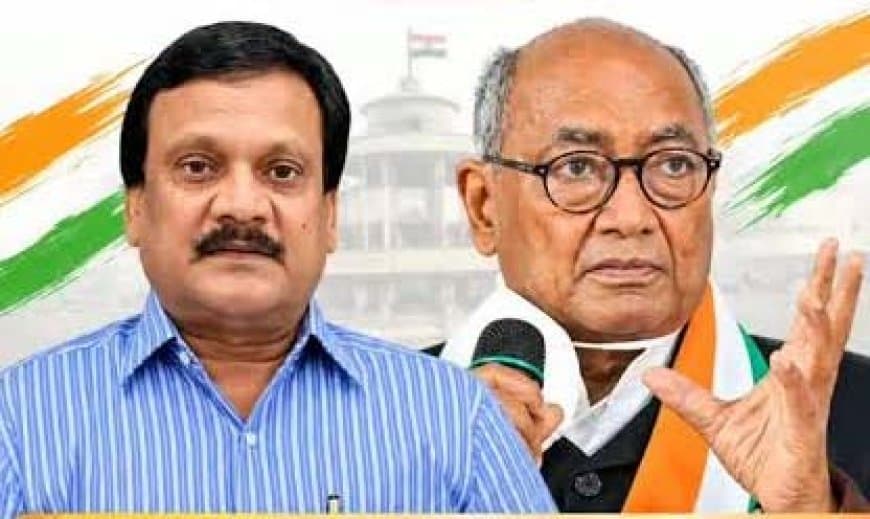 मध्यप्रदेश: सज्जन वर्मा ने कहा- कांग्रेस की सरकार गिरने के लिए जितने जिम्मेदार कमलनाथ, उतने ही दिग्विजय मध्यप्रदेश: सज्जन वर्मा ने कहा- कांग्रेस की सरकार गिरने के लिए जितने जिम्मेदार कमलनाथ, उतने ही दिग्विजय